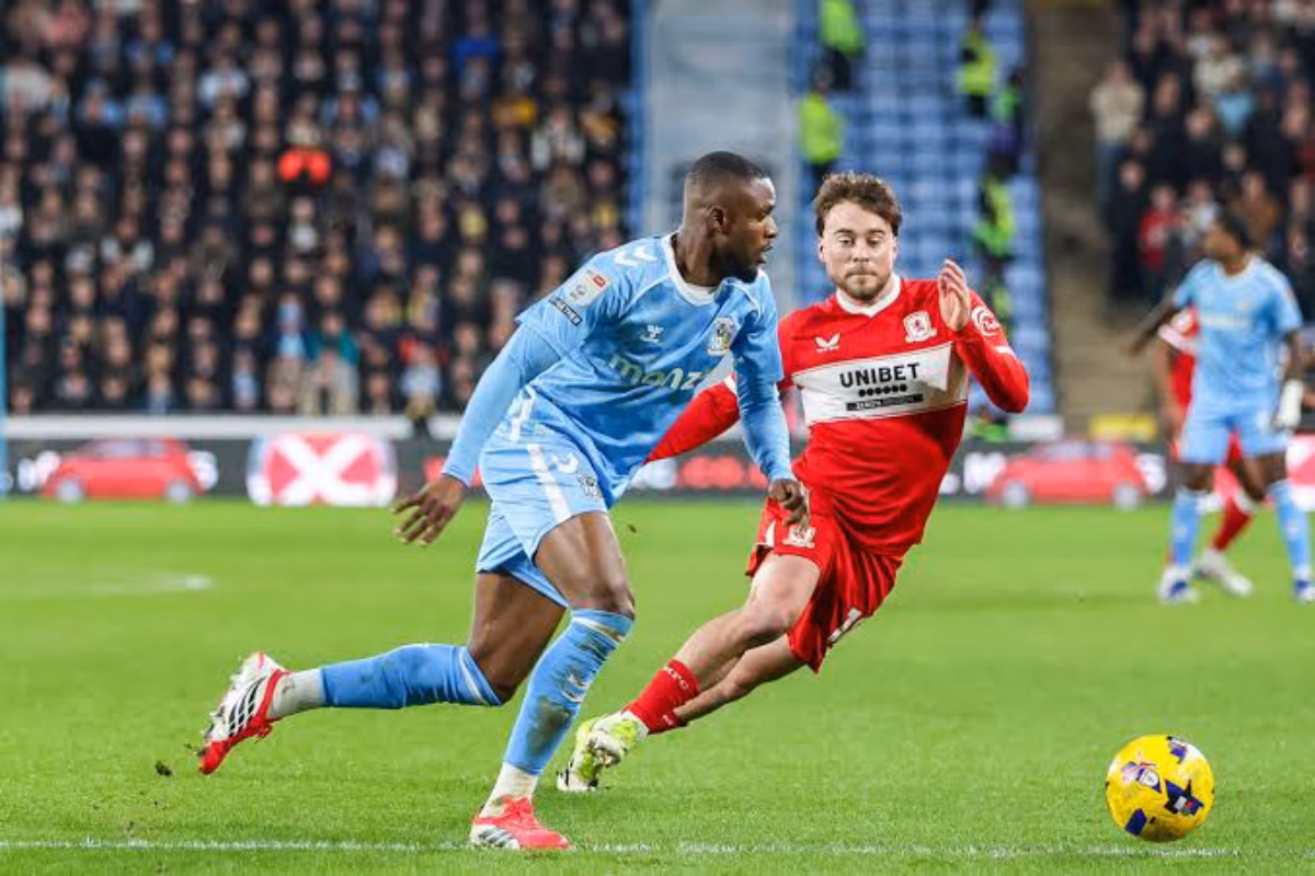 Coventry City Promotion Seals Permanent £7 Million Deal for Super Eagles Midfielder Frank Onyeka