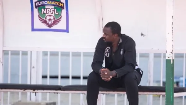 Sporting Lagos Coach Jeffrey Buter