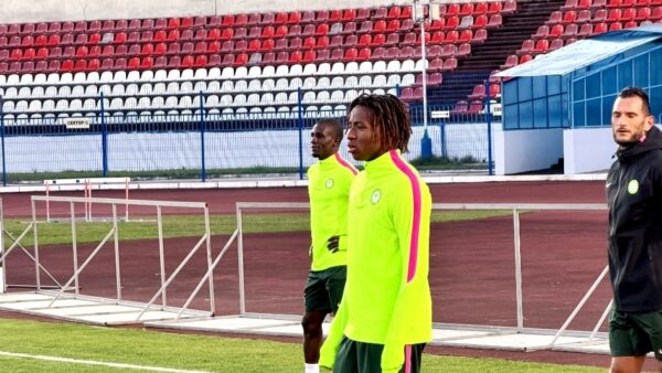 Super Eagles Players in Camp for Russia